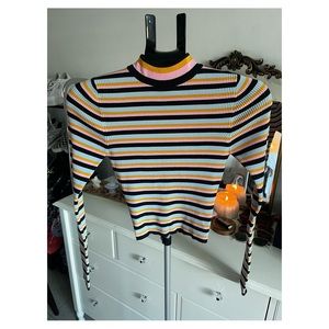 Heart turtle neck Top Forever 21